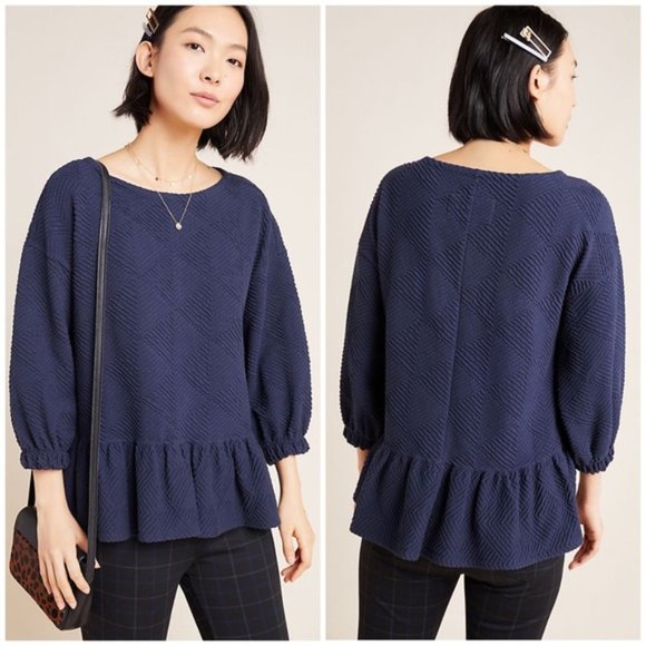 Anthropologie | NWT Mikayla Peplum Top - Picture 14 of 14